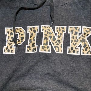 PINK Cheetah Print Hoodie